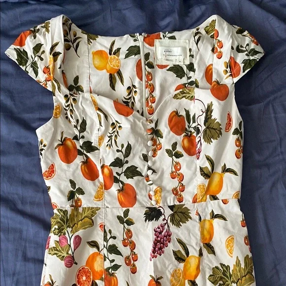 Maeve The Cecily Fit & Flare Sweetheart Mini Dress - Picture 6 of 7